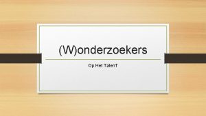 Wonderzoekers Op Het Talen T Vragen Kaarten Kies