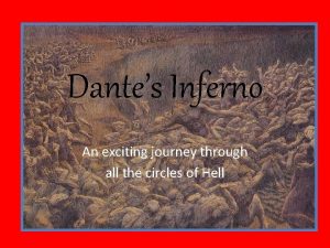 Dante's inferno levels