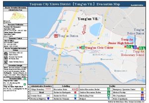 Taoyuan City Xinwu District Yongan Vil Evacuation Map