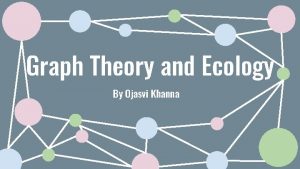 Graph Theory and Ecology By Ojasvi Khanna Introduction