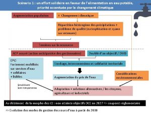 Scnario 1 un effort solidaire en faveur de