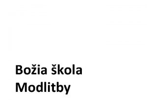 Boia kola Modlitby Luk 11 1 A stalo