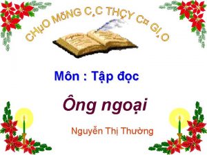 Mn Tp c ng ngoi Nguyn Th Thng