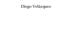 Diego Velzquez The Water Seller of Seville Diego