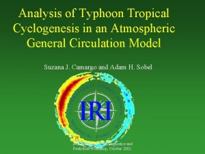 Analysis of Typhoon Tropical Cyclogenesis in an Atmospheric