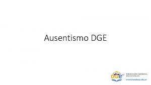 Ausentismo DGE Personal que solicito Licencias por Artculos