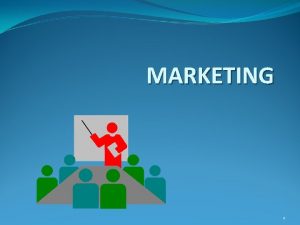 MARKETING 1 A piaci siker tudomnya 2 Mit