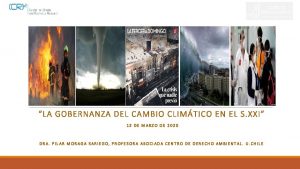 LA GOBERNANZA DEL CAMBIO CLIMTICO EN EL S