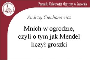 Andrzej Ciechanowicz Mnich w ogrodzie czyli o tym