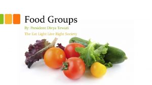 Food Groups By President Divya Tewari The Eat