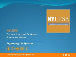 NYLESA The New York Local Expatriate Spouse Association