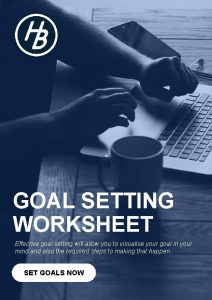 GOAL SETTING WORKSHEET Effective goal setting will allow