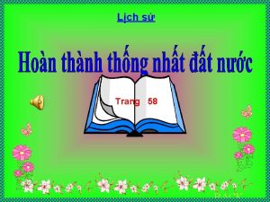 Lch s Trang 58 BACK Ngy 25 4