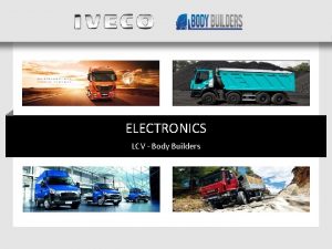 ELECTRONICS LCV Body Builders BODYBUILDERS WEB SITE DEDICATED