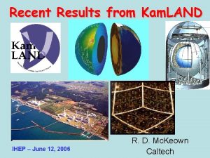 Recent Results from Kam LAND IHEP June 12