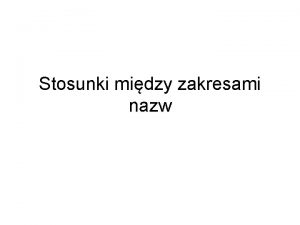 Stosunek podprzeciwieństwa