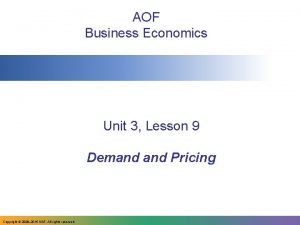 Economics unit 3 lesson 7