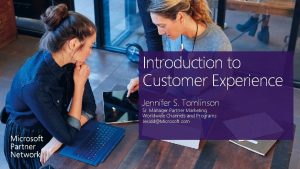 Introduction to customer experience management