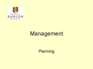 Management Planning Useful vocabulary strategic management strategies business