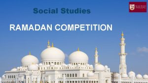 Ramadan competition
