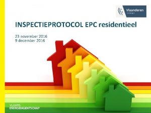 Epc inspectieprotocol Epc inspectieprotocol