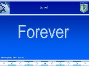 Israel PPS Designed Edited by AZV 2 Dont