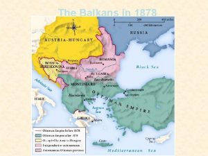 The balkans 1878