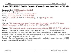 July 2004 doc IEEE 802 15 040389 r