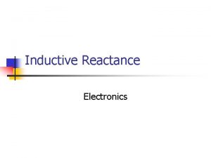 Inductance