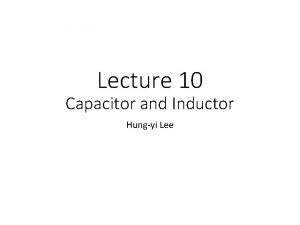 Capacitor series parallel