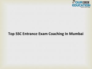 Top SSC Entrance Exam Coaching In Mumbai 1