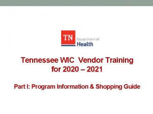 Wic approved formula 2021 tennessee