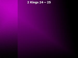 2 Kings 24 25 2 Kings 24 1