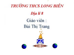 TRNG THCS LONG BIN a l 8 Gio