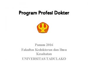 Panum kedokteran Panum kedokteran