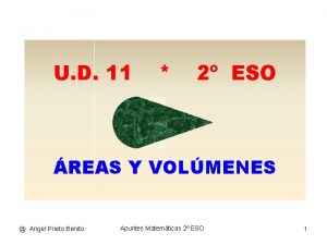 U D 11 2 ESO REAS Y VOLMENES