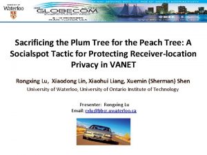 Sacrificing the Plum Tree for the Peach Tree