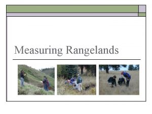 Measuring Rangelands Uplands vs Riparian Vs Wetlands o