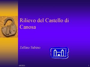 Rilievo del Castello di Canosa Zellino Sabino 662021