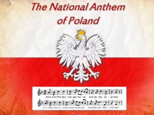 Poland national anthem lyrics