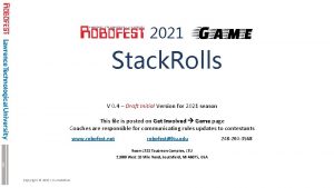 2021 Stack Rolls V 0 4 Draft Initial