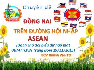 NG NAI ASEAN Dnh cho i biu d