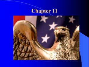 Chapter 11 Elections Primary Elections Primary elections occur