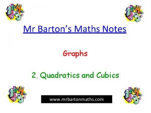 Mr Bartons Maths Notes Graphs 2 Quadratics and