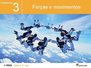 3 Subdomnio Unidade Foras e movimentos Aspetos quantitativos