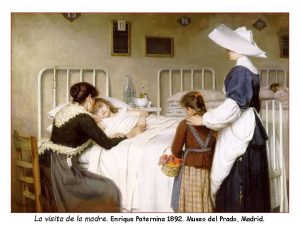 La visita de la madre Enrique Paternina 1892