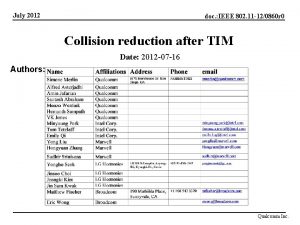 July 2012 doc IEEE 802 11 120860 r