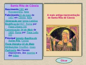 Santa Rita de Cssia Nascimento 1381 em Roccaporena