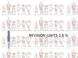 REVISION UNITS 2 3 Na tem spletnem mestu