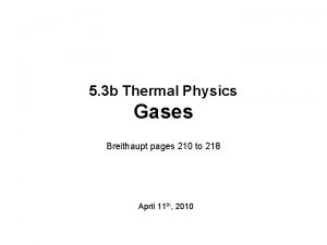 5 3 b Thermal Physics Gases Breithaupt pages